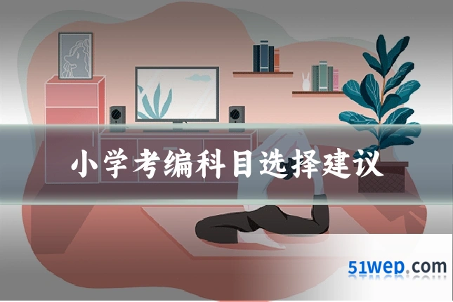 小学考编科目选择建议