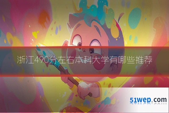 浙江490分左右本科大学有哪些推荐
