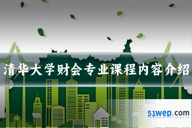 清华大学财会专业课程内容介绍