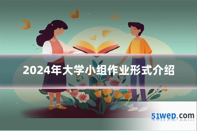 2024年大学小组作业形式介绍