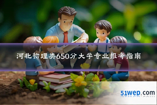 河北物理类650分大学专业报考指南