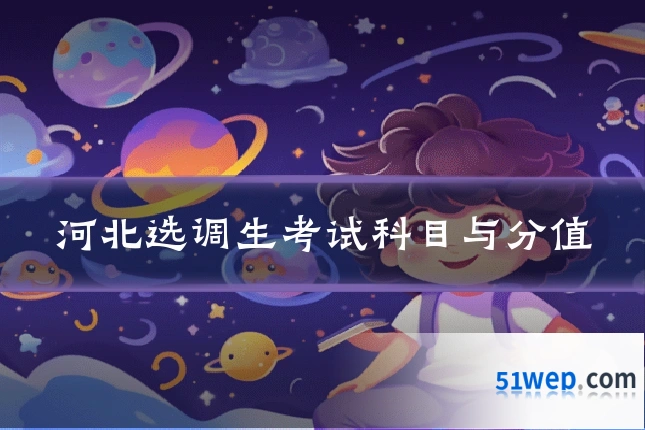 河北选调生考试科目与分值