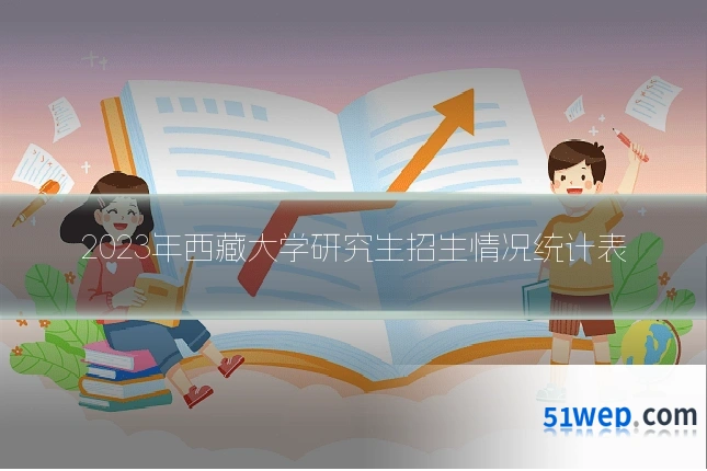 2023年西藏大学研究生招生情况统计表