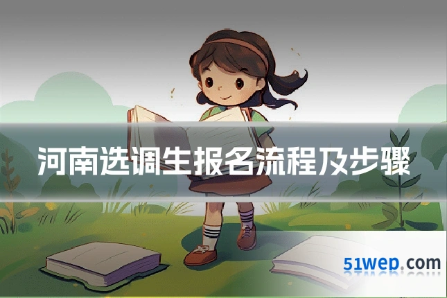 河南选调生报名流程及步骤