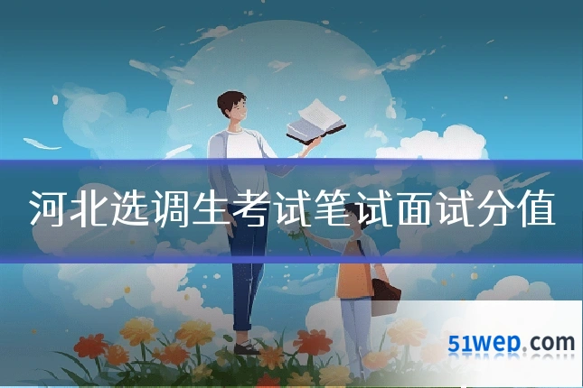 河北选调生考试笔试面试分值