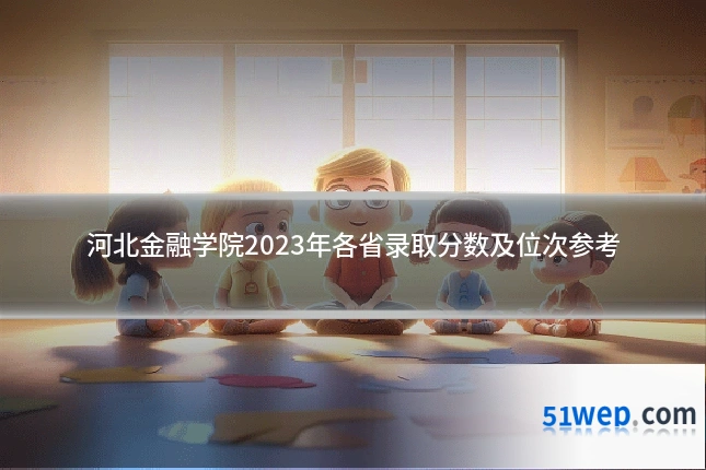 河北金融学院2023年各省录取分数及位次参考