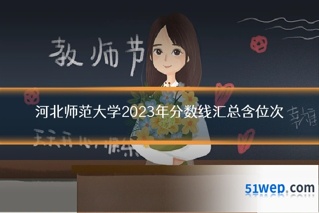 河北师范大学2023年分数线汇总含位次