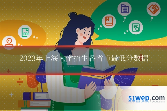 2023年上海大学招生各省市最低分数据
