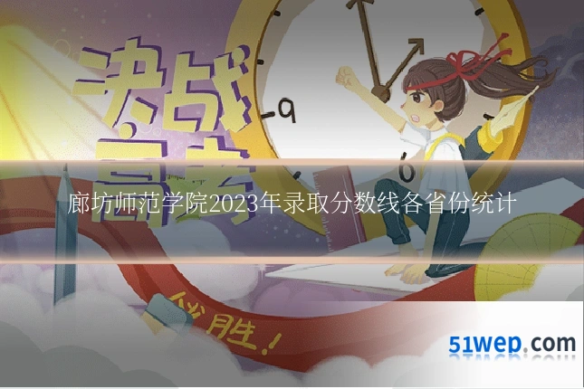 廊坊师范学院2023年录取分数线各省份统计
