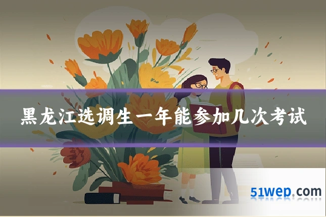 黑龙江选调生一年能参加几次考试