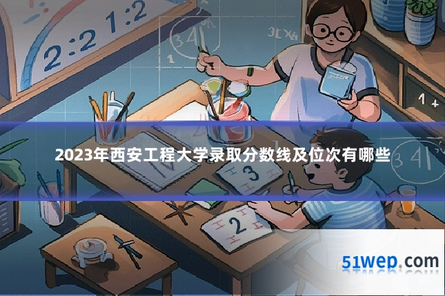 2023年西安工程大学录取分数线及位次有哪些