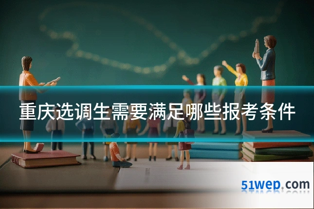 重庆选调生需要满足哪些报考条件