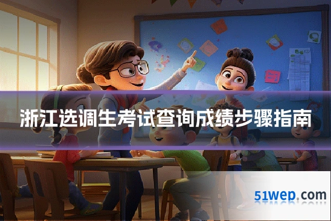 浙江选调生考试查询成绩步骤指南