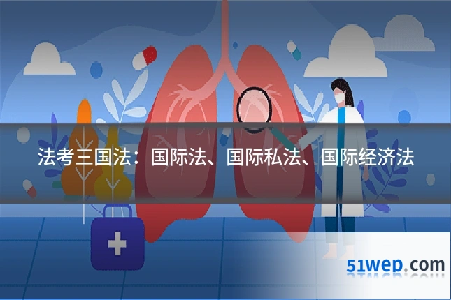 法考三国法:国际法、国际私法、国际经济法