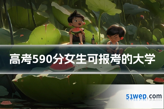 高考590分女生可报考的大学