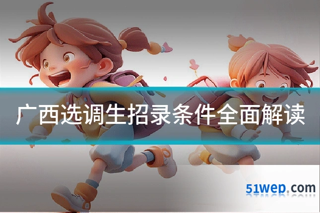 广西选调生招录条件全面解读