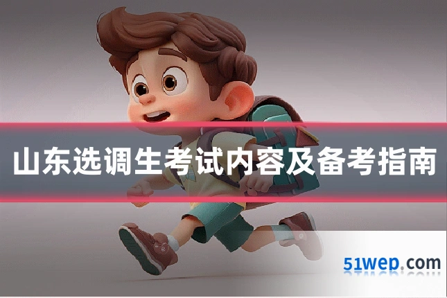 山东选调生考试内容及备考指南