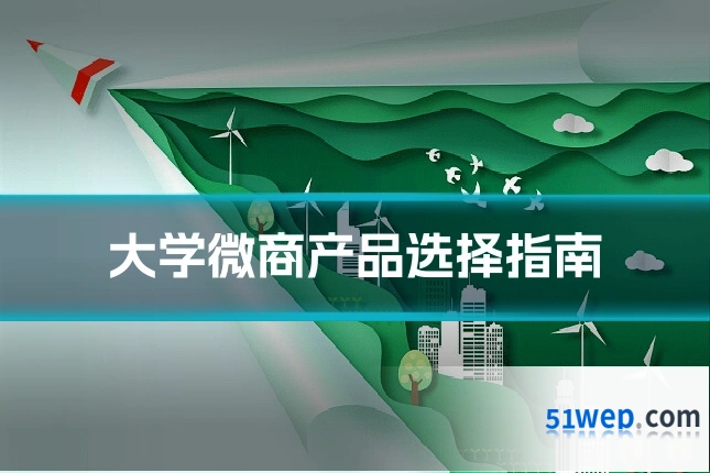 大学微商产品选择指南