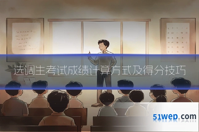 选调生考试成绩计算方式及得分技巧