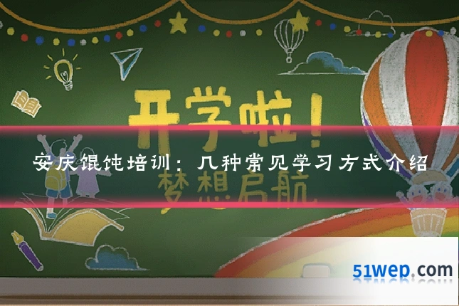 安庆馄饨培训:几种常见学习方式介绍
