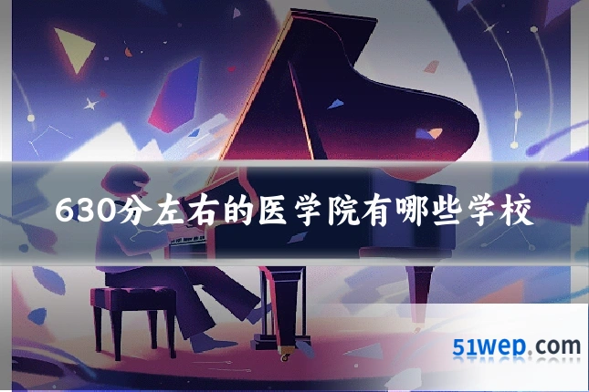 630分左右的医学院有哪些学校