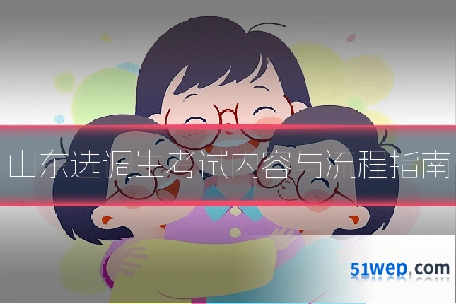 山东选调生考试内容与流程指南