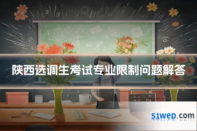 陕西选调生考试专业限制问题解答