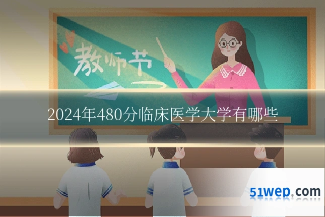 2024年480分临床医学大学有哪些