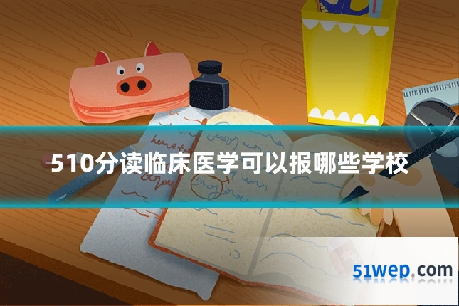 510分读临床医学可以报哪些学校