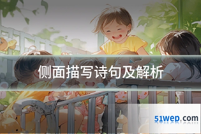 侧面描写诗句及解析