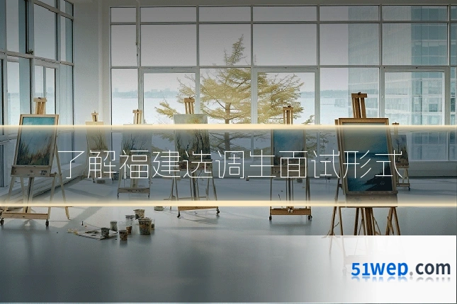 了解福建选调生面试形式
