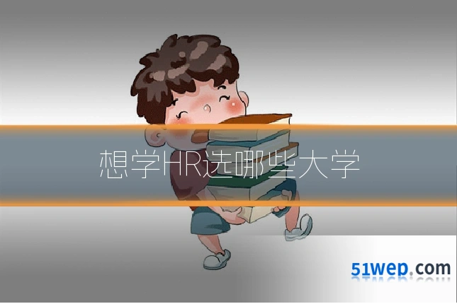 想学HR选哪些大学