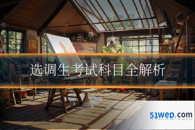 选调生考试科目全解析