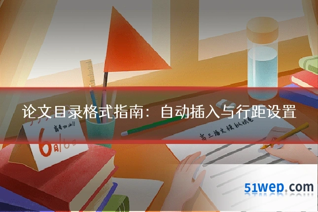 论文目录格式指南:自动插入与行距设置