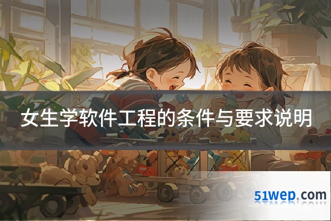 女生学软件工程的条件与要求说明