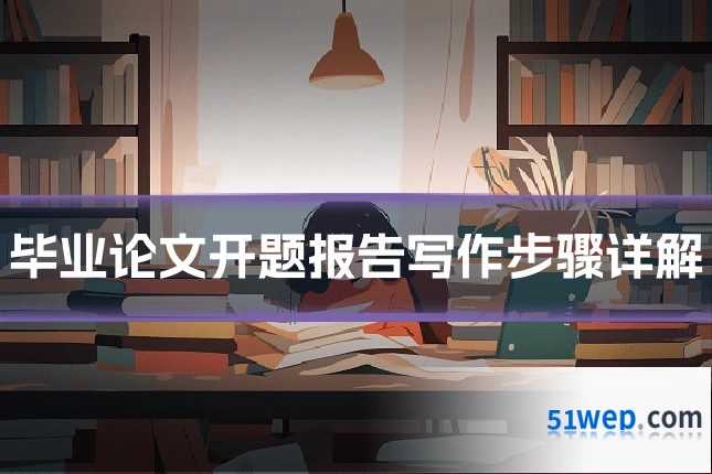 毕业论文开题报告写作步骤详解