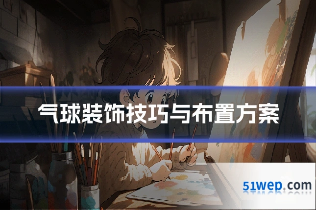 气球装饰技巧与布置方案