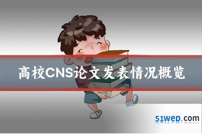 高校CNS论文发表情况概览