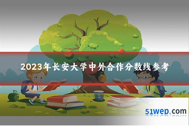 2023年长安大学中外合作分数线参考