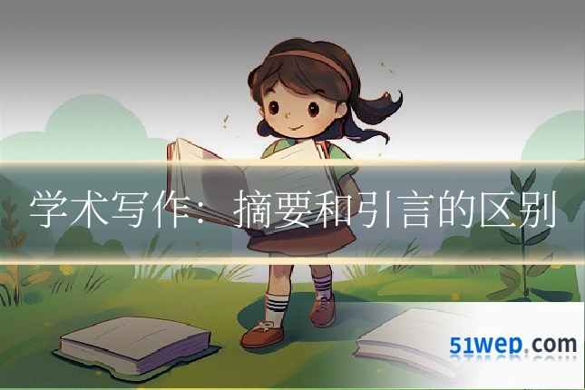 学术写作:摘要和引言的区别