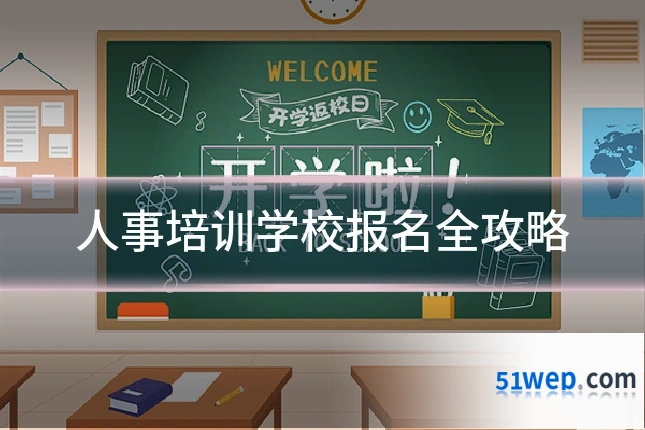 人事培训学校报名全攻略