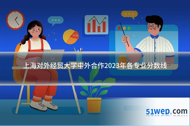 上海对外经贸大学中外合作2023年各专业分数线