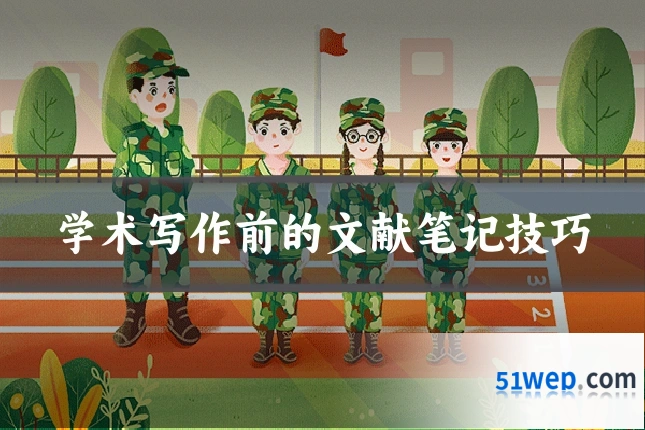 学术写作前的文献笔记技巧