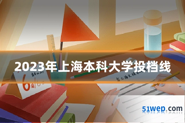 2023年上海本科大学投档线