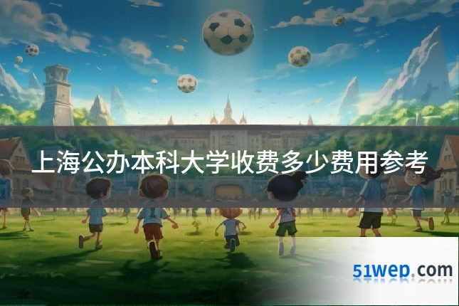 上海公办本科大学收费多少费用参考