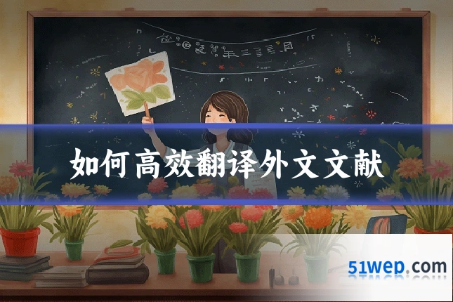 如何高效翻译外文文献