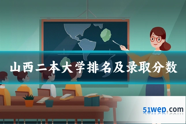 山西二本大学排名及录取分数