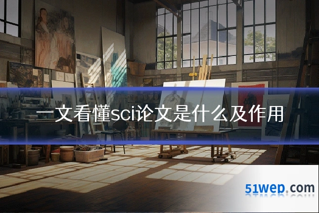 一文看懂sci论文是什么及作用