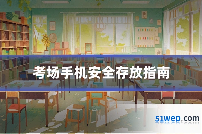 考场手机安全存放指南