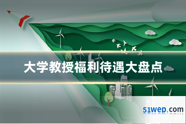 大学教授福利待遇大盘点